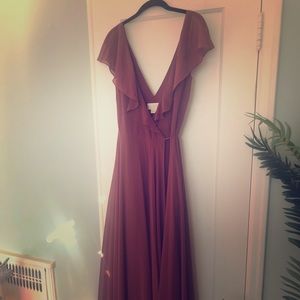 Jenny Yoo (length altered) Cinnamon Rose Dress